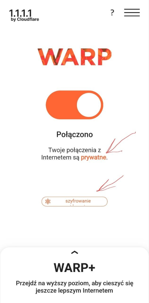 WARP Połączono